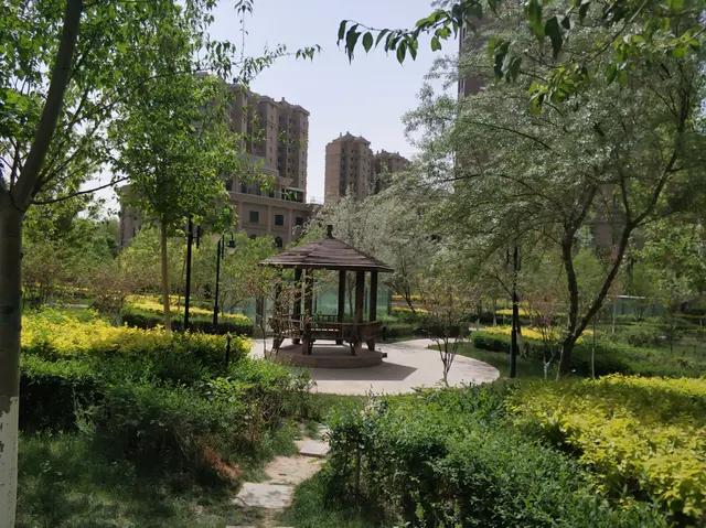 绿地城二期绿化乌鲁木齐,乌鲁木齐中海万锦公馆绿化环境