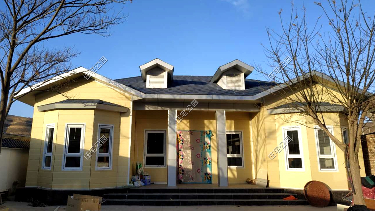 农村钢结构保温层自建房,农村自建轻钢房屋保温