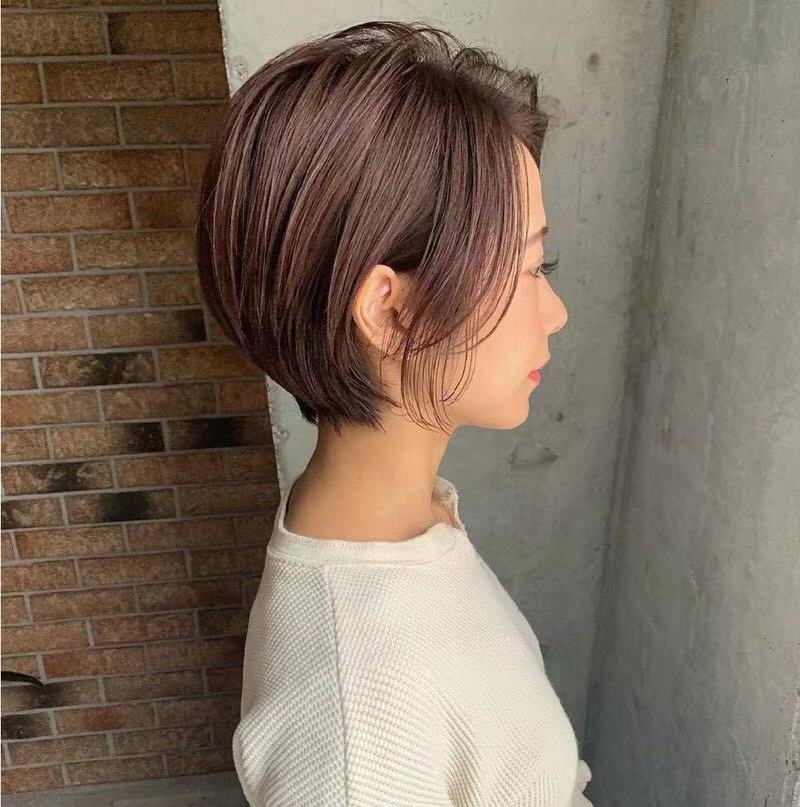 女生起床不用打理的气质发型,不想打理却又很好看的女生发型