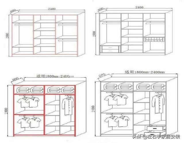 衣柜进深太深怎么改,衣柜进深一般为多少合适