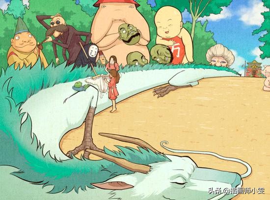 某位插画师云上作画网友直呼太可爱