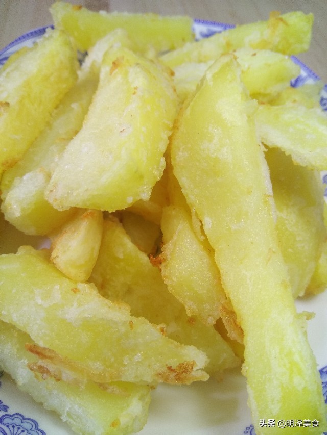 炸薯条加红薯淀粉行不行,怎么炸薯条才能炸出不软的薯条