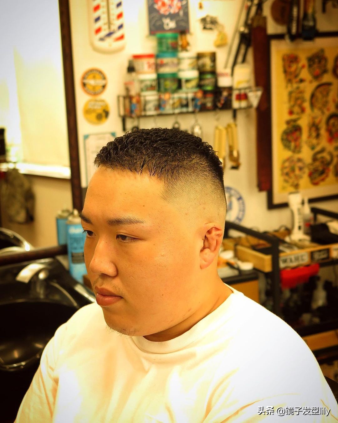 如何剪一款时尚男发,男发这样剪越简单越帅气