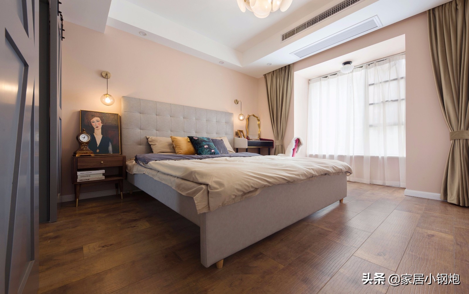 2024意式轻奢风的高级感132平,132平装修风格大全2022新款轻奢风