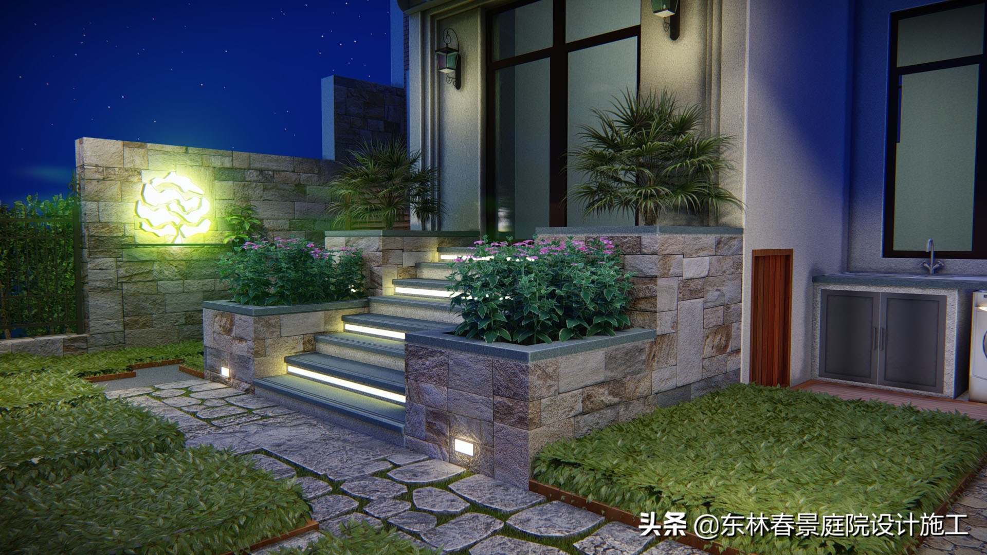 别墅庭院设计案例,各种别墅设计大全