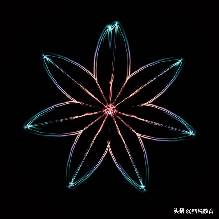 ps中制作花图案,ps制作魔幻风格海报