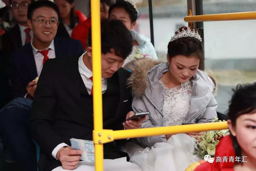 淄博高青婚礼红旗车队,高青国井南苑婚礼