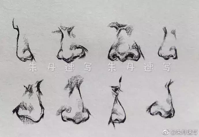 人物速写肖像画,速写是看一眼就能画出来的吗