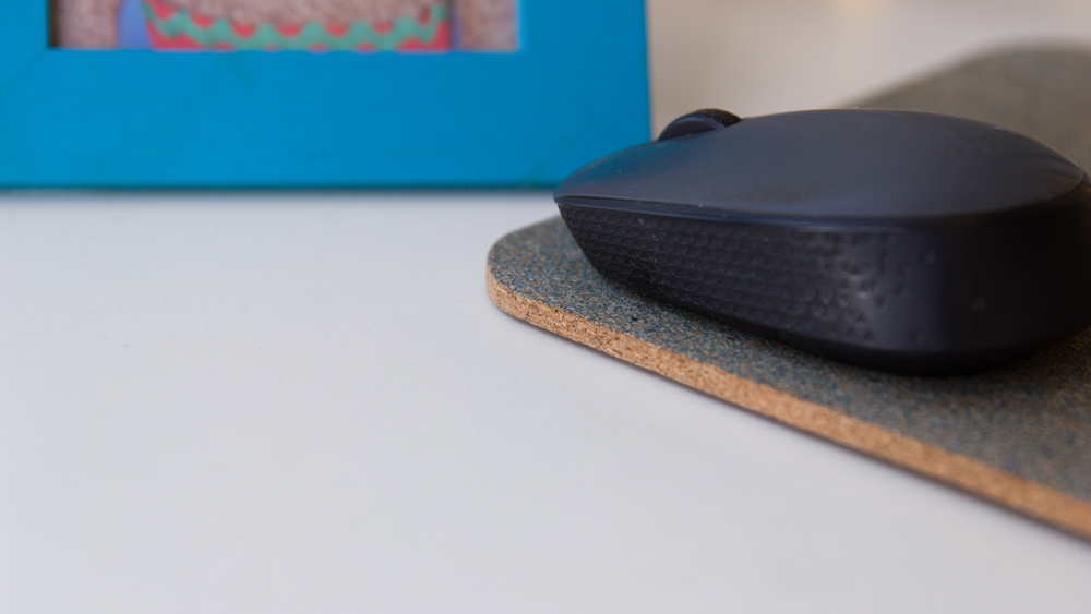 优质牛皮护腕鼠标垫,软木皮质大号鼠标垫