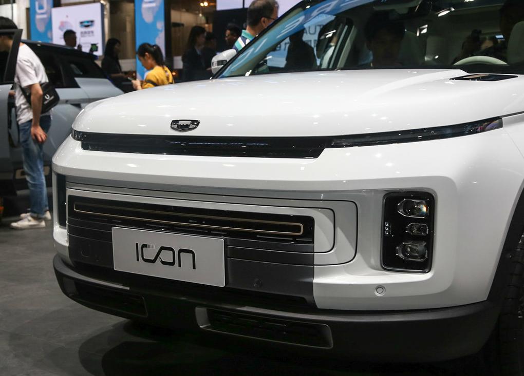 吉利汽车icon未来科技suv,吉利全新设计思路icon外观讲解