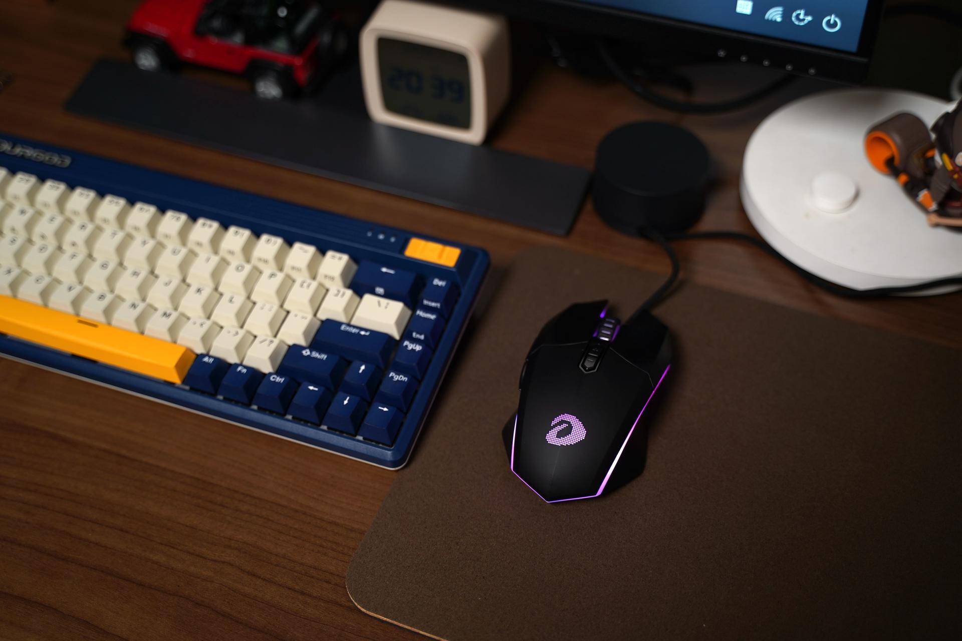 达尔优鼠标em910防滑贴,达尔优牧马人em910鼠标