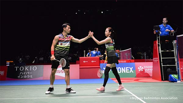 2019日本公开赛双打决赛,2019日本公开赛对阵表