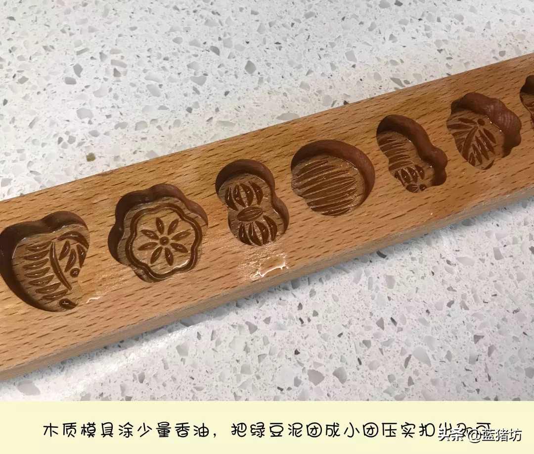 蔓越莓奶酪绿豆糕清凉解暑小甜品,炎炎夏日自己做个绿豆糕解暑去火