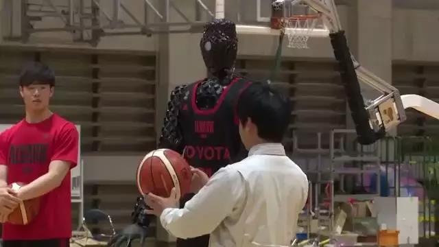 丰田机器人的灵活性,丰田篮球机器人