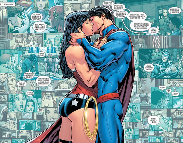 超级英雄的女友们,超级英雄里的女神们