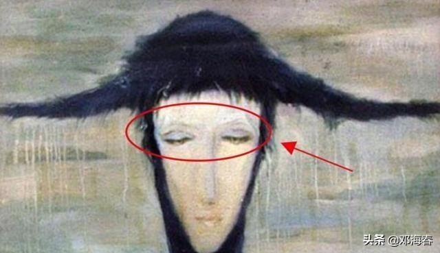 女画家画出一幅鬼画,一名女画家画出鬼的模型