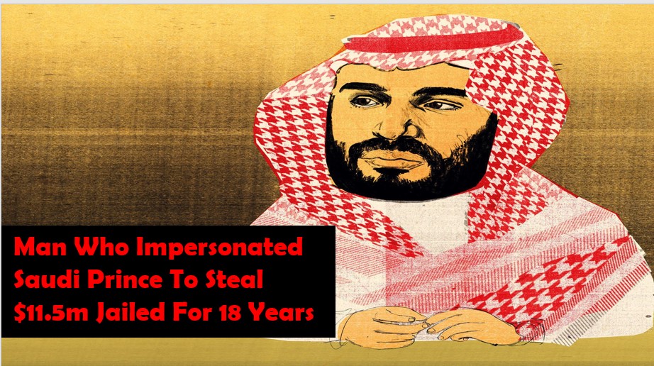 美国男子假扮沙特王子行骗,美国男子骗20万美元