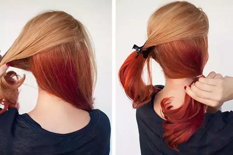 别再披头发了这3款扎发才好看,半披长发怎么扎好看