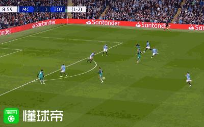 曼城3比2逆转纽卡德布劳内,英超天王山对决曼城2-2利物浦