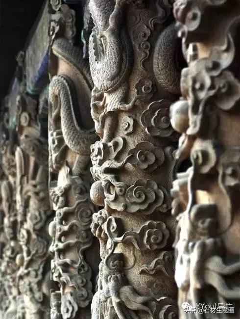 大型大理石石雕龙柱,石雕龙柱作品大全