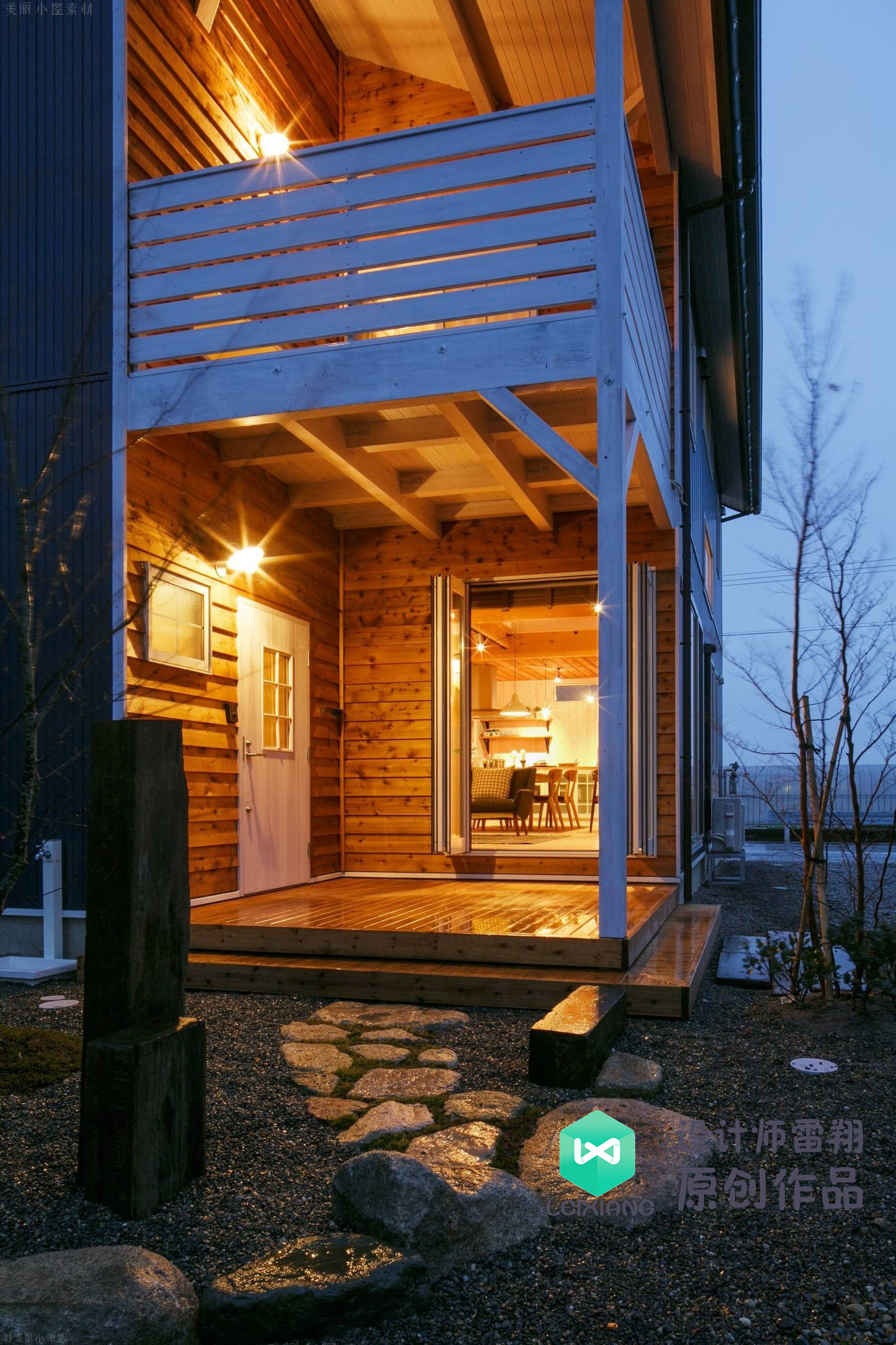 庭院防腐木颜色搭配效果图,庭院怎么铺装防腐木