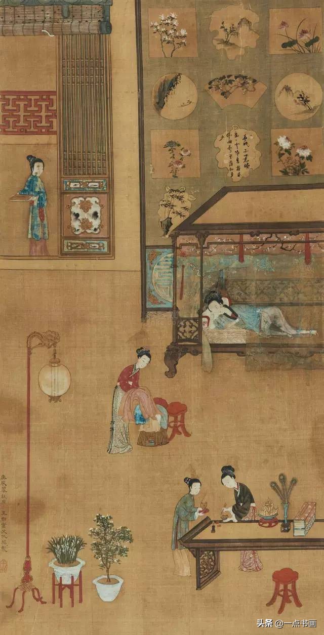 明仇英拍卖60亿的作品,明仇英桃源仙境图临摹