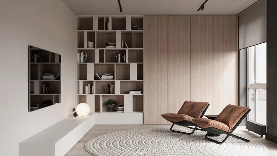 书桌极简又舒适,越舒适越有高级感