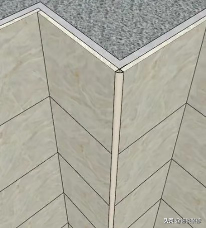 瓷砖倒角和扣条哪个实用又显档次,好看的瓷砖倒角