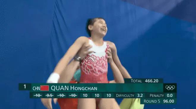 全红婵超模,超模祝贺全红婵夺冠