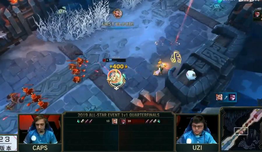 2021表演赛uzi薇恩1v5封神之战,奇亚娜vs薇恩视频