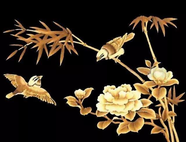 麦秆画芦苇画,最好看的麦秆画