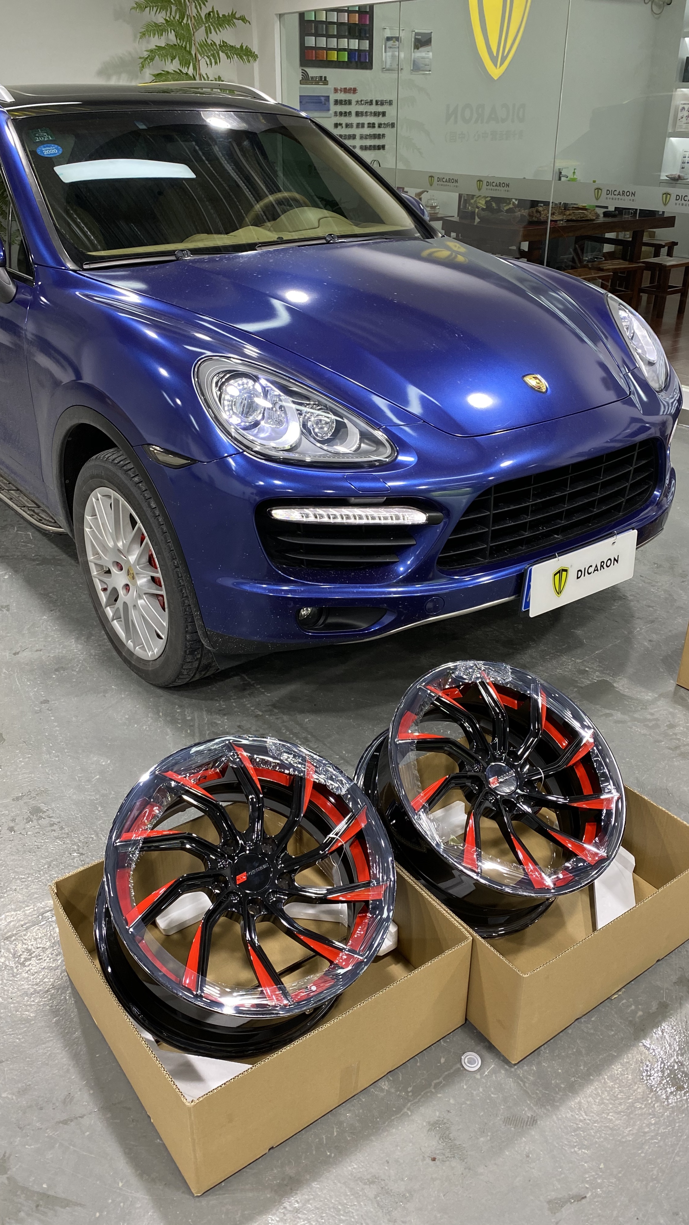 保时捷卡宴换轮毂教程,保时捷卡宴换轮毂要哪种轮胎