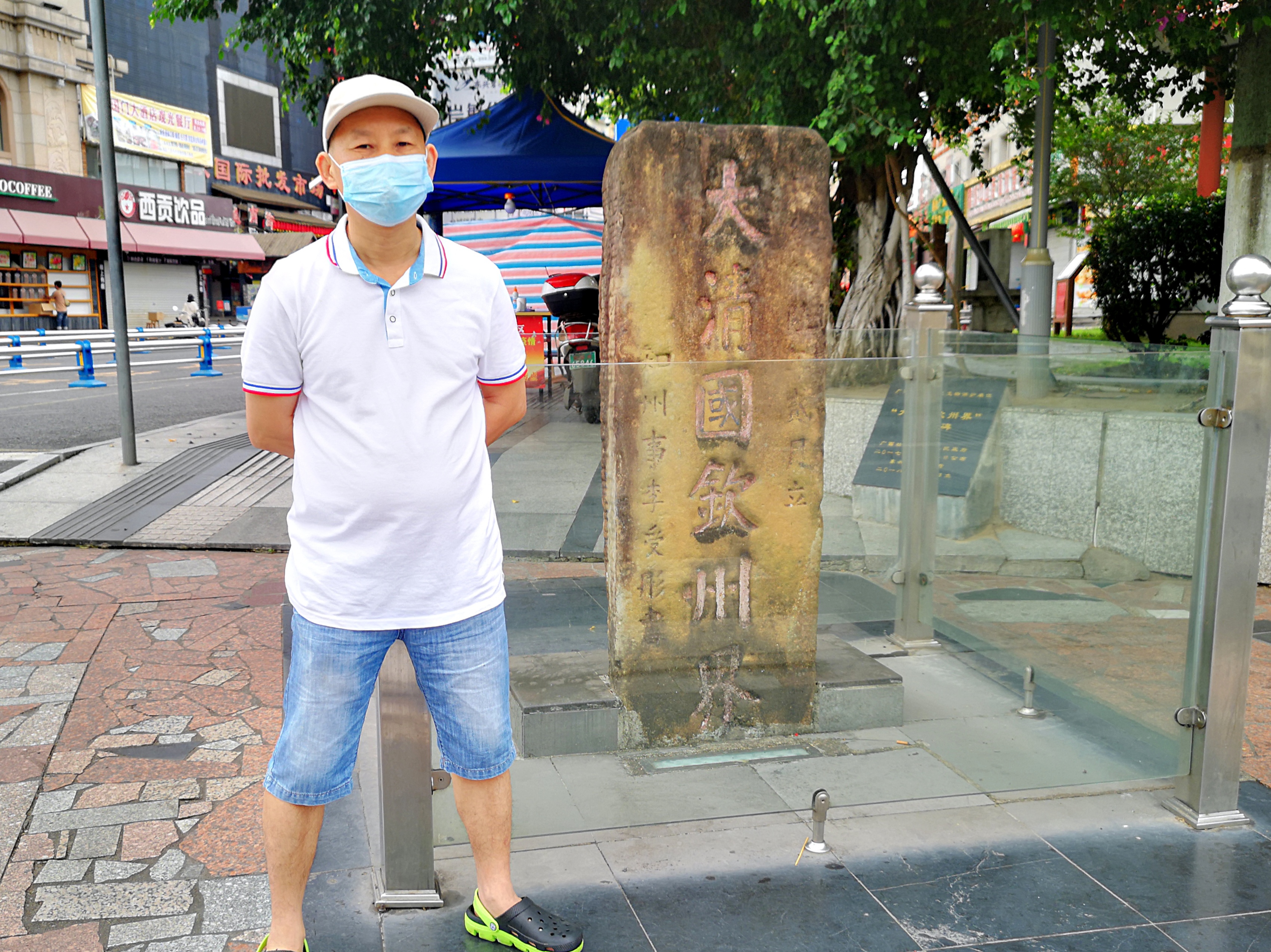 雨天东兴万尾金滩游,冬季东兴万尾金滩