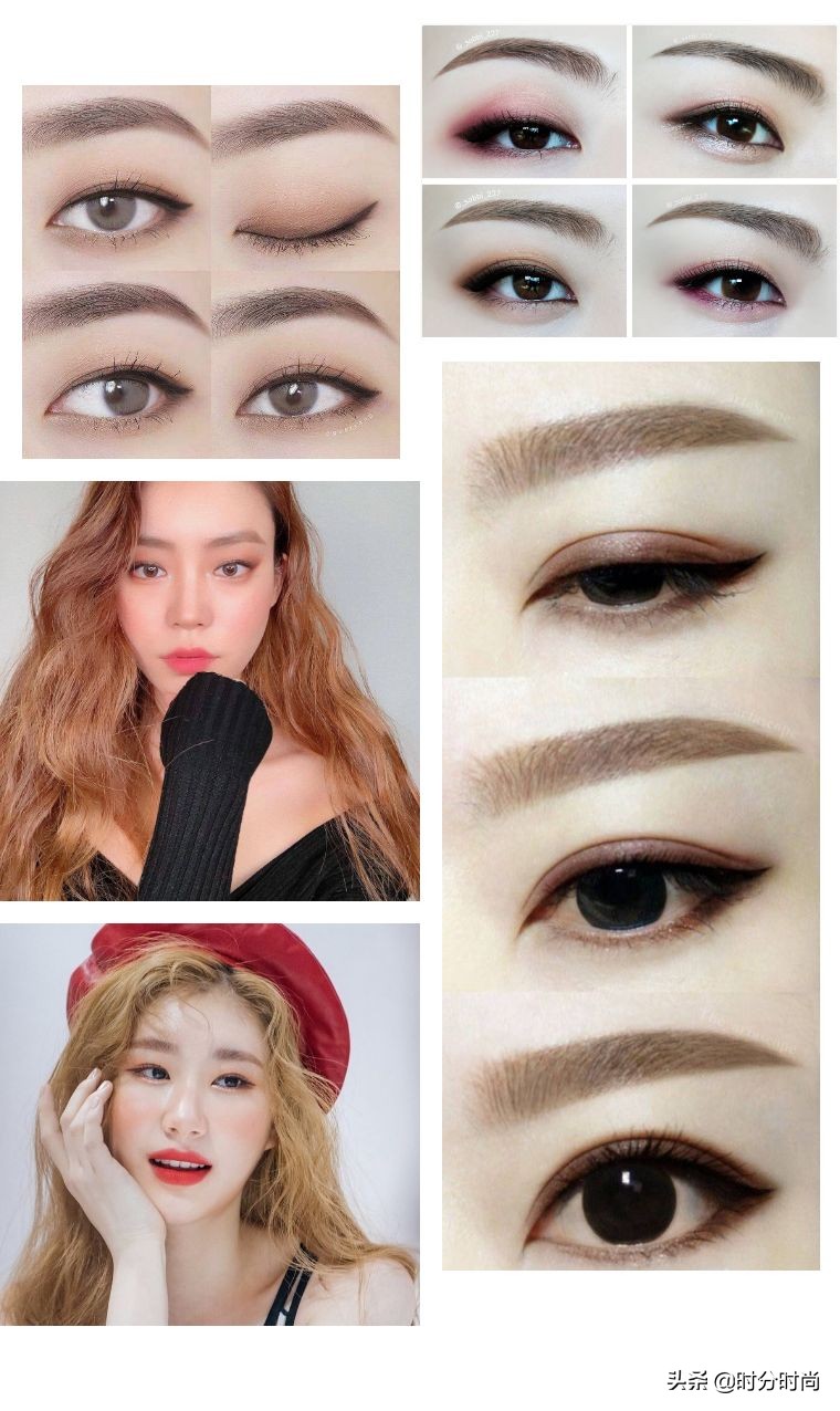 肿眼泡怎么画眼影新手教程,画眼线教程新手怎么画眼影