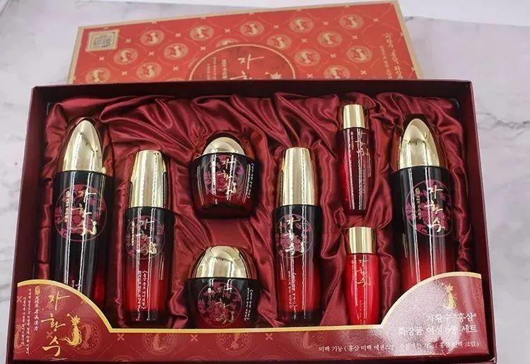 测评超级平价的韩国三星慈慌秀水乳面霜套盒，汉方滋养自律肌肤