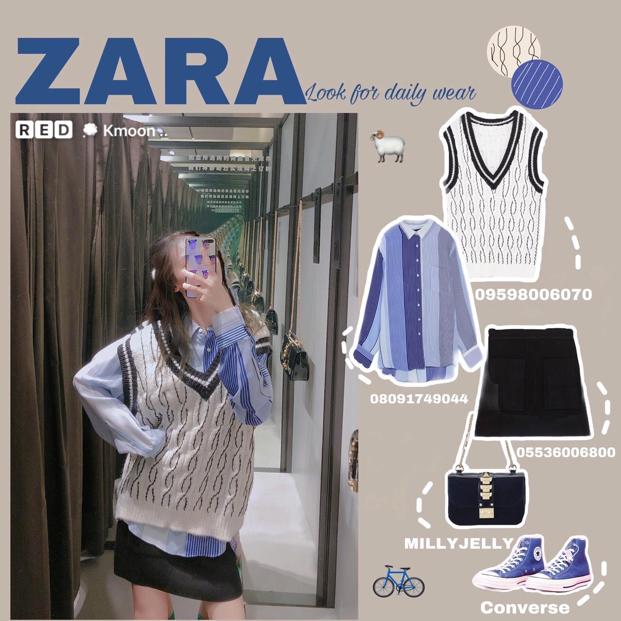 zara试衣间穿搭视频2020冬,Zara春季穿搭