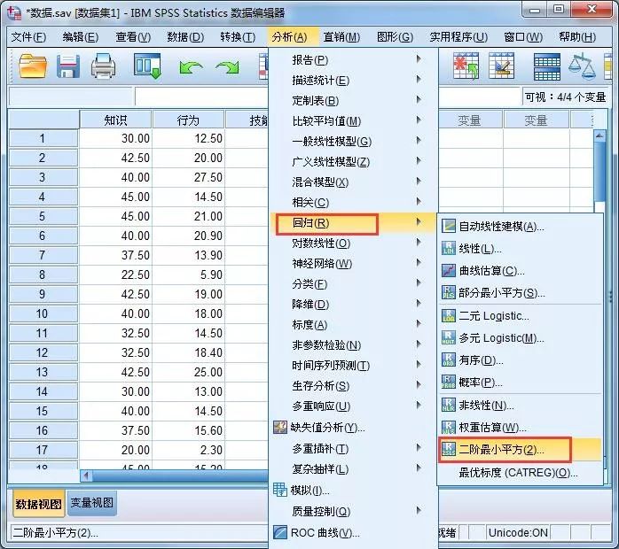 spss医学统计实例讲解,spss最小二乘法求回归方程
