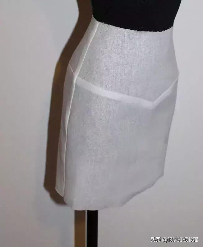 连衣裙制版纸样图纸,原型裙cad制版