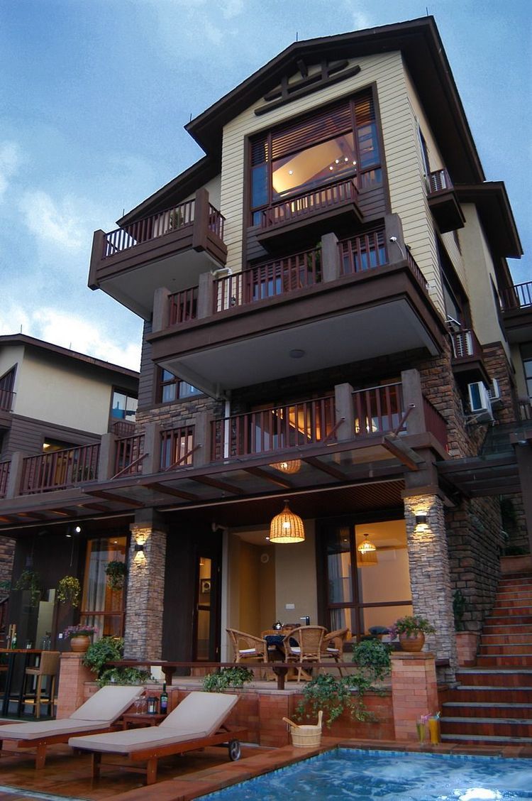 清远汤塘温泉民宿带私人泡池,清远温泉亲子主题别墅