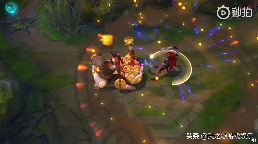 春节瑟庄妮皮肤直接撒币，皮肤全特效展示