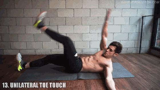 腹肌中腹高效训练,腹肌训练方法三个动作一天速成