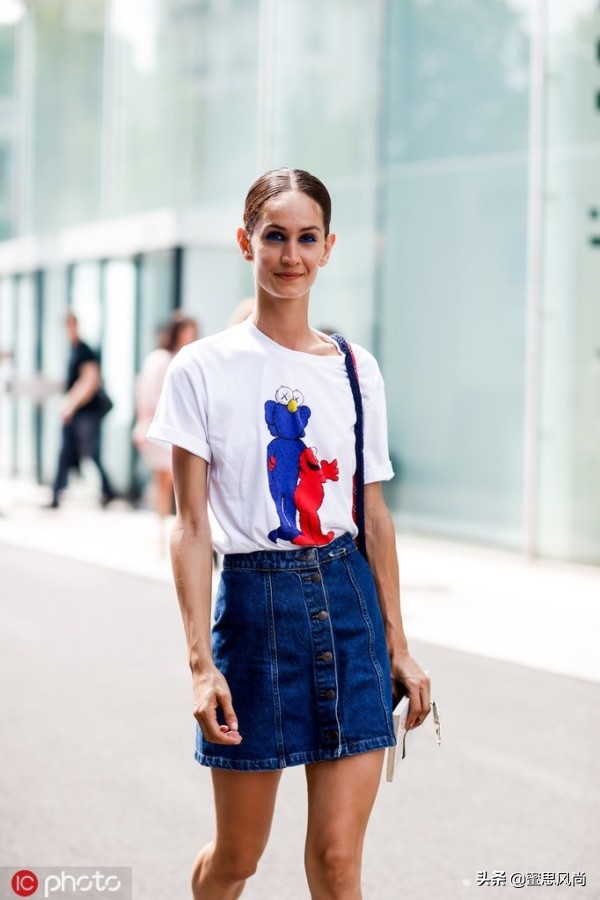 普通人穿着也很帅的印花t恤,明星都在穿的棒球服