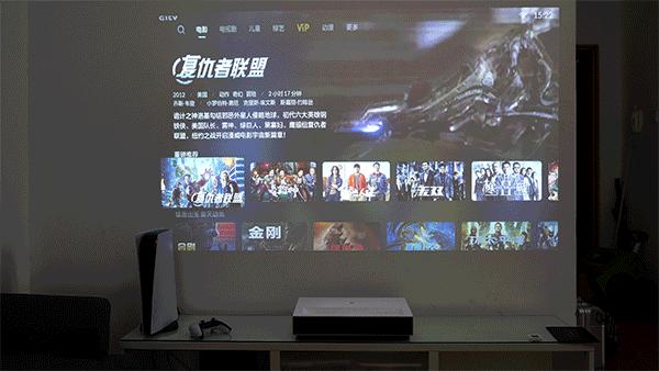 峰米c2激光电视白天效果怎么样,多功能峰米激光电视开箱
