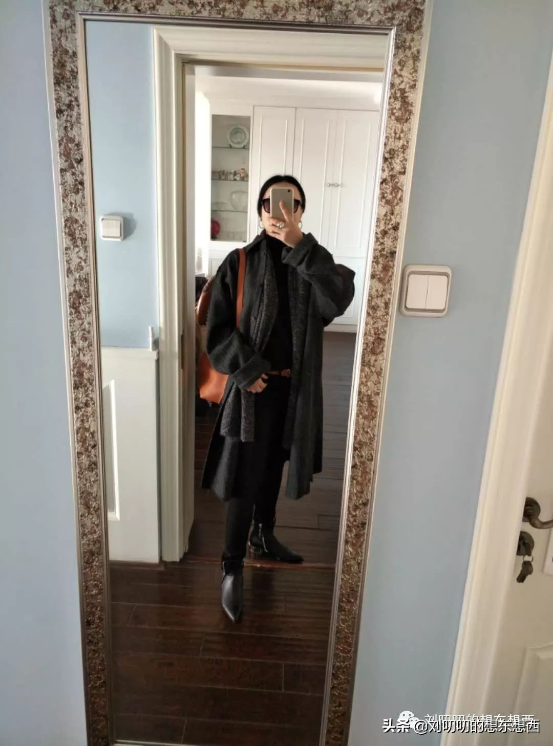 一日一look冬季穿搭,一日一look穿搭