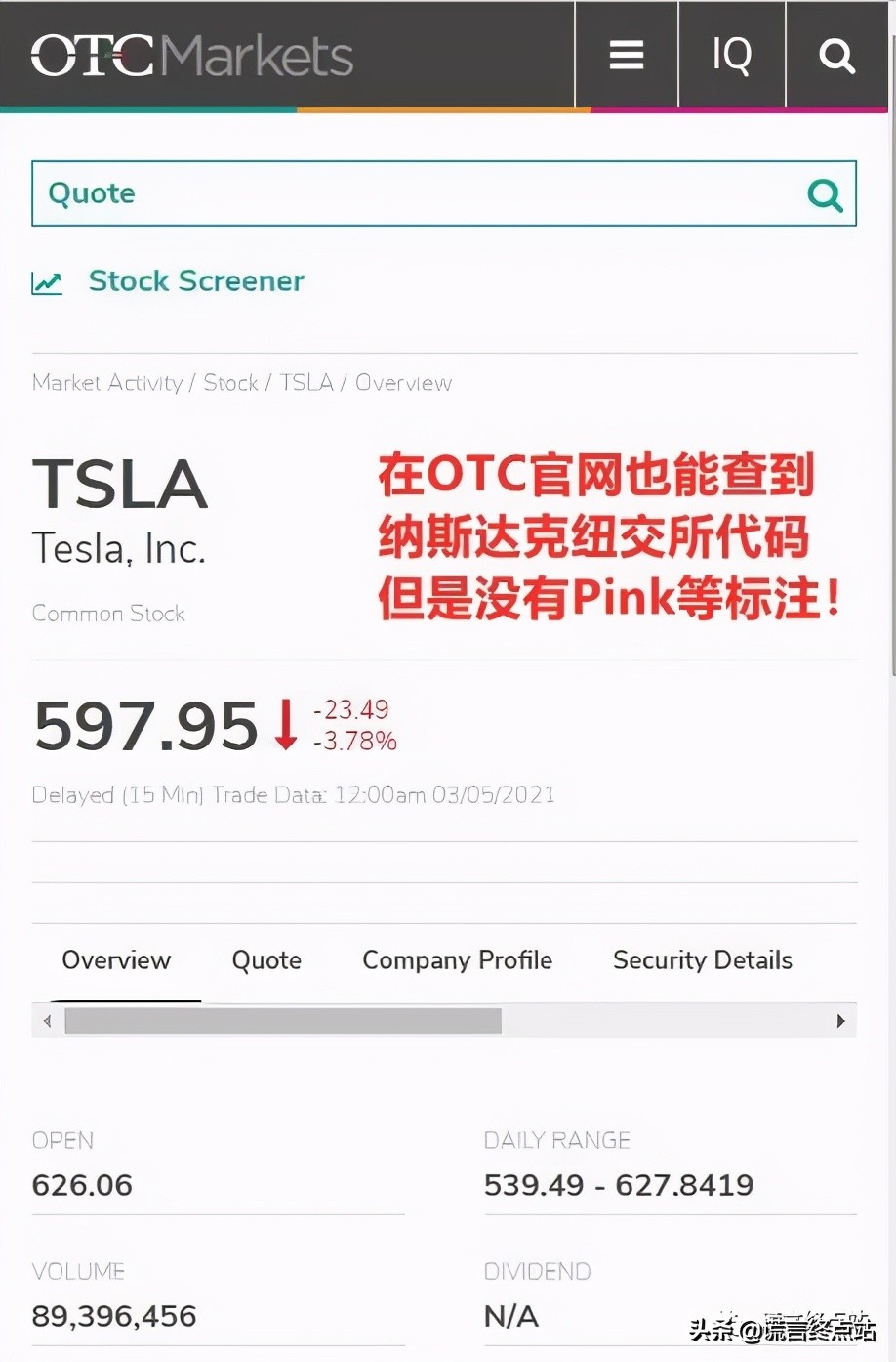 纳斯达克otc股票代码查询,纳斯达克官网查询