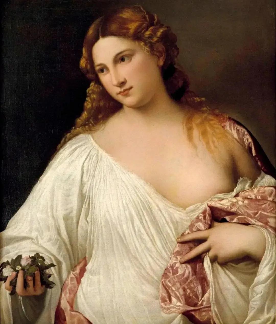 由于道德世俗约束，导致我的1幅女人体油画尽显传统古典神秘美