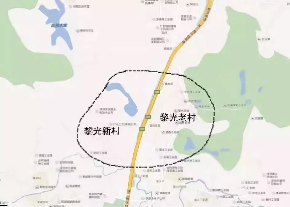 观澜黎光村,黎光村属于观澜还是石岩