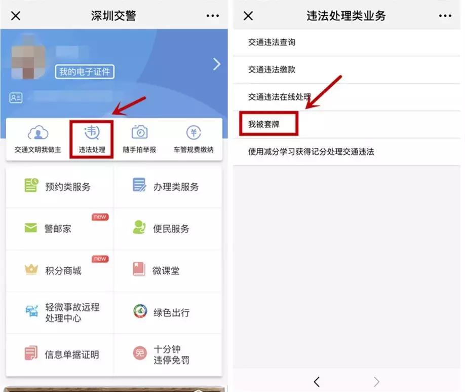 粤b车违章,粤z两地牌被交警查处