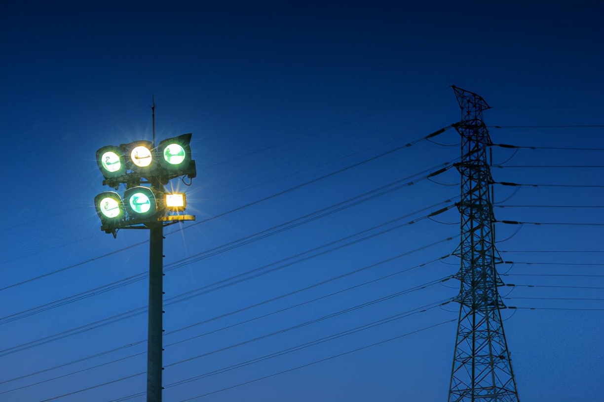 球场灯光布置方案,球场灯光照明施工