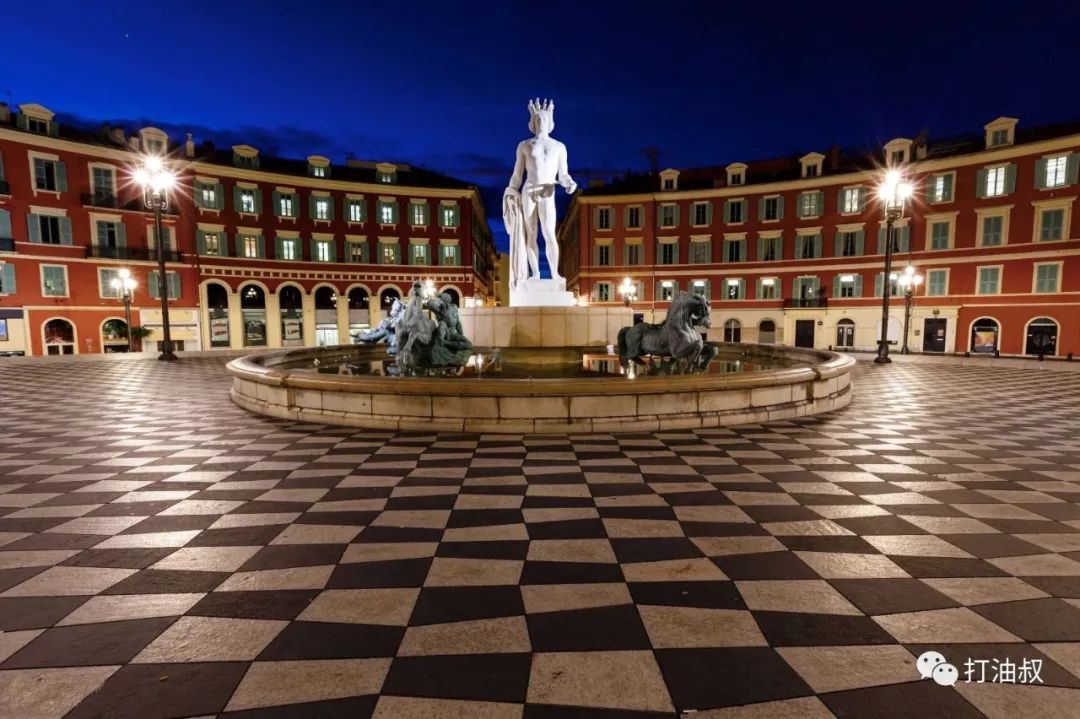 法国尼斯和蔚蓝海岸,尼斯海滩蔚蓝海岸